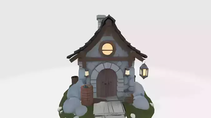 Fantasy Dwarf House 