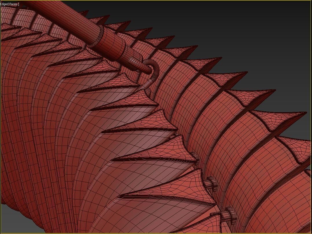 Rhine Ring Chandelier 3D model_15