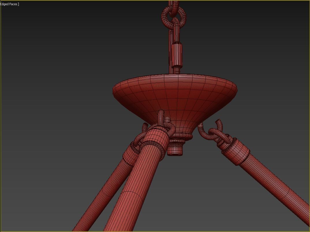 Rhine Ring Chandelier 3D model_14