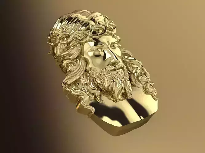 Jesus  Head pendant 