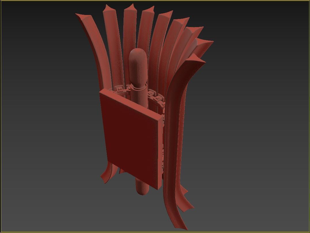 Rhine Sconce 3D model_9