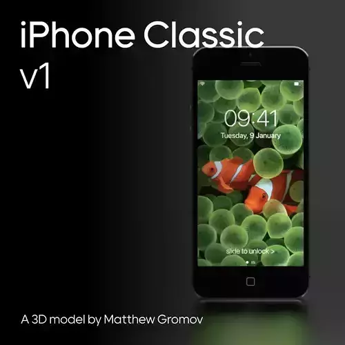 iPhone classic - Concept - version 1