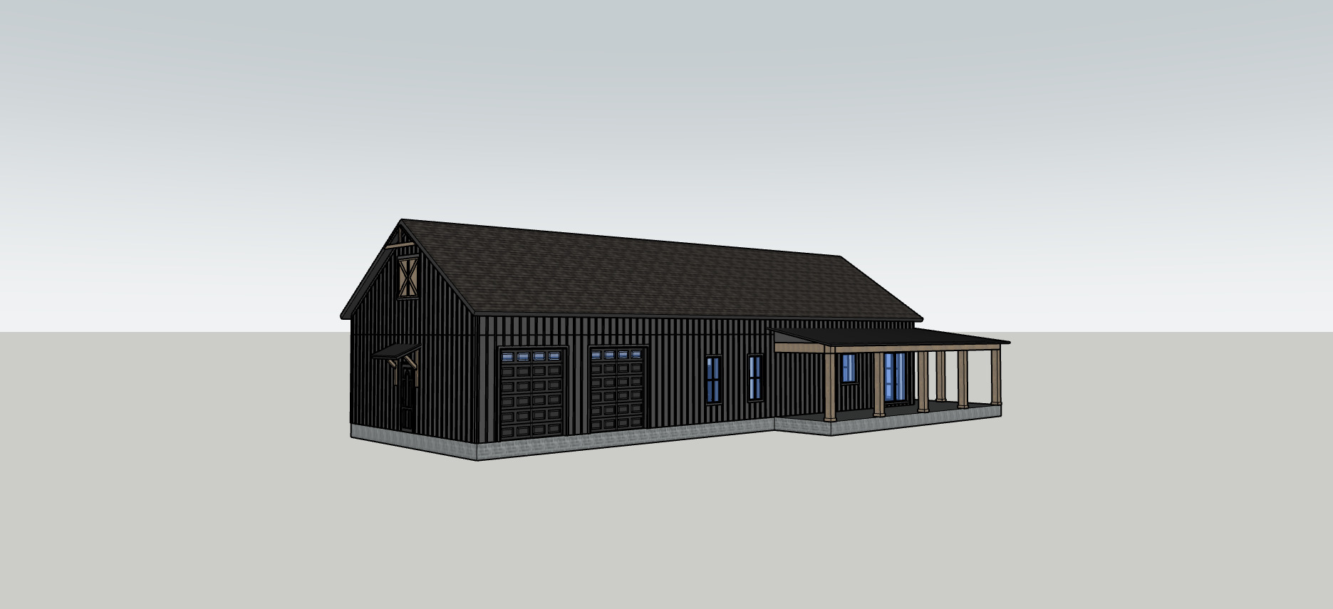 Old Town Creek House 3D Model 3D model_1