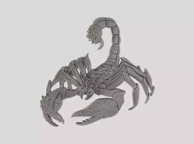 Scorpion for coins medals orders badges