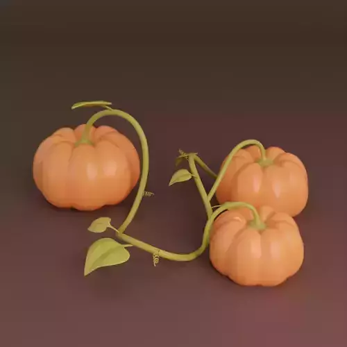 Cartoon pumpkin