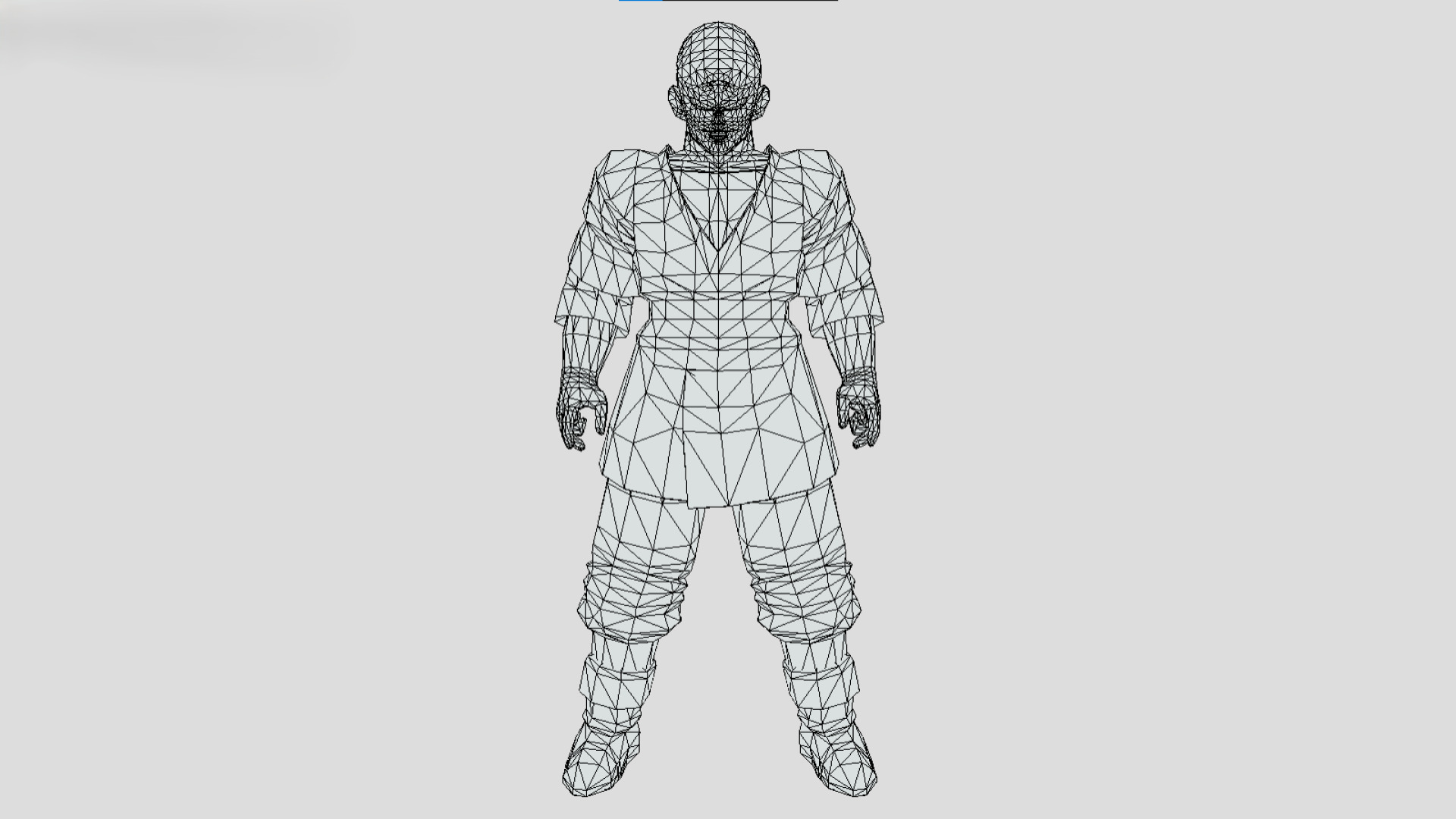 Teinshinhan - Dragon Ball Z - Budokai Low-poly 3D model_2