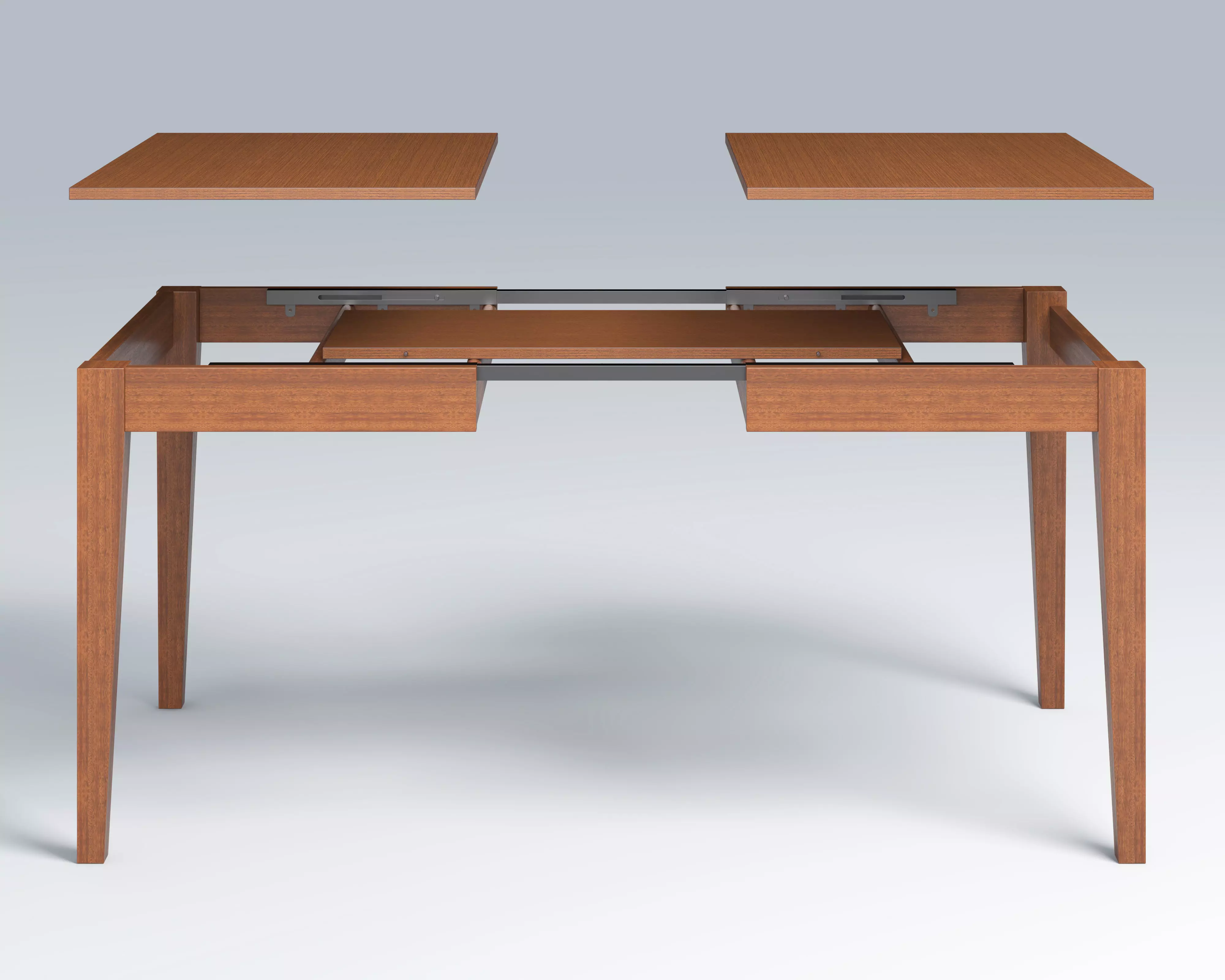 Extendable Dining Table 3D print model