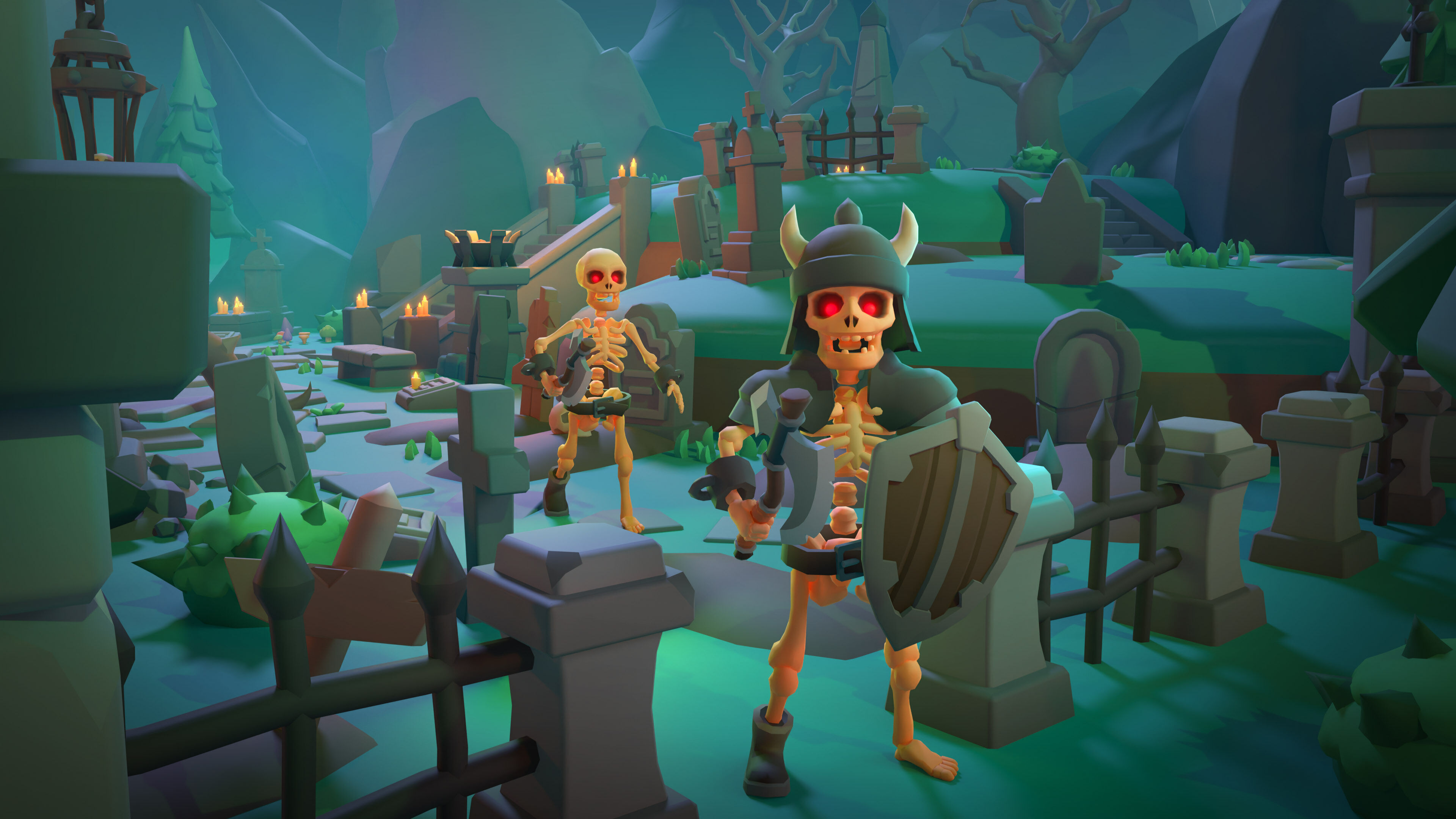 Dark Valley Low-poly 3D model_13