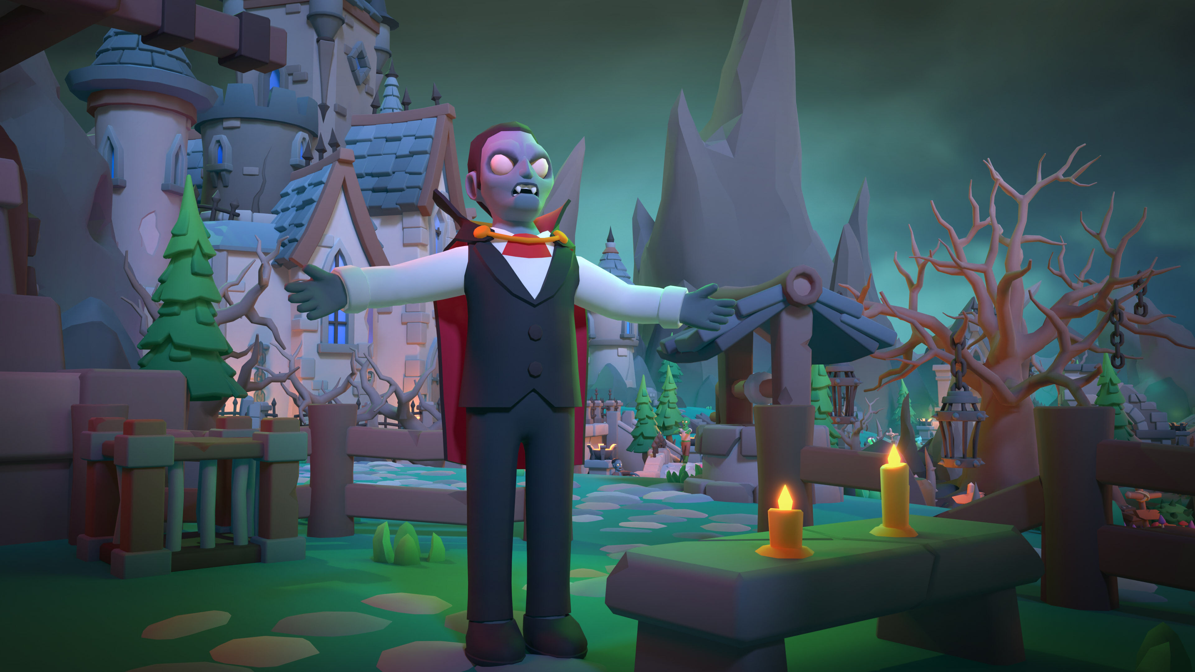 Dark Valley Low-poly 3D model_23