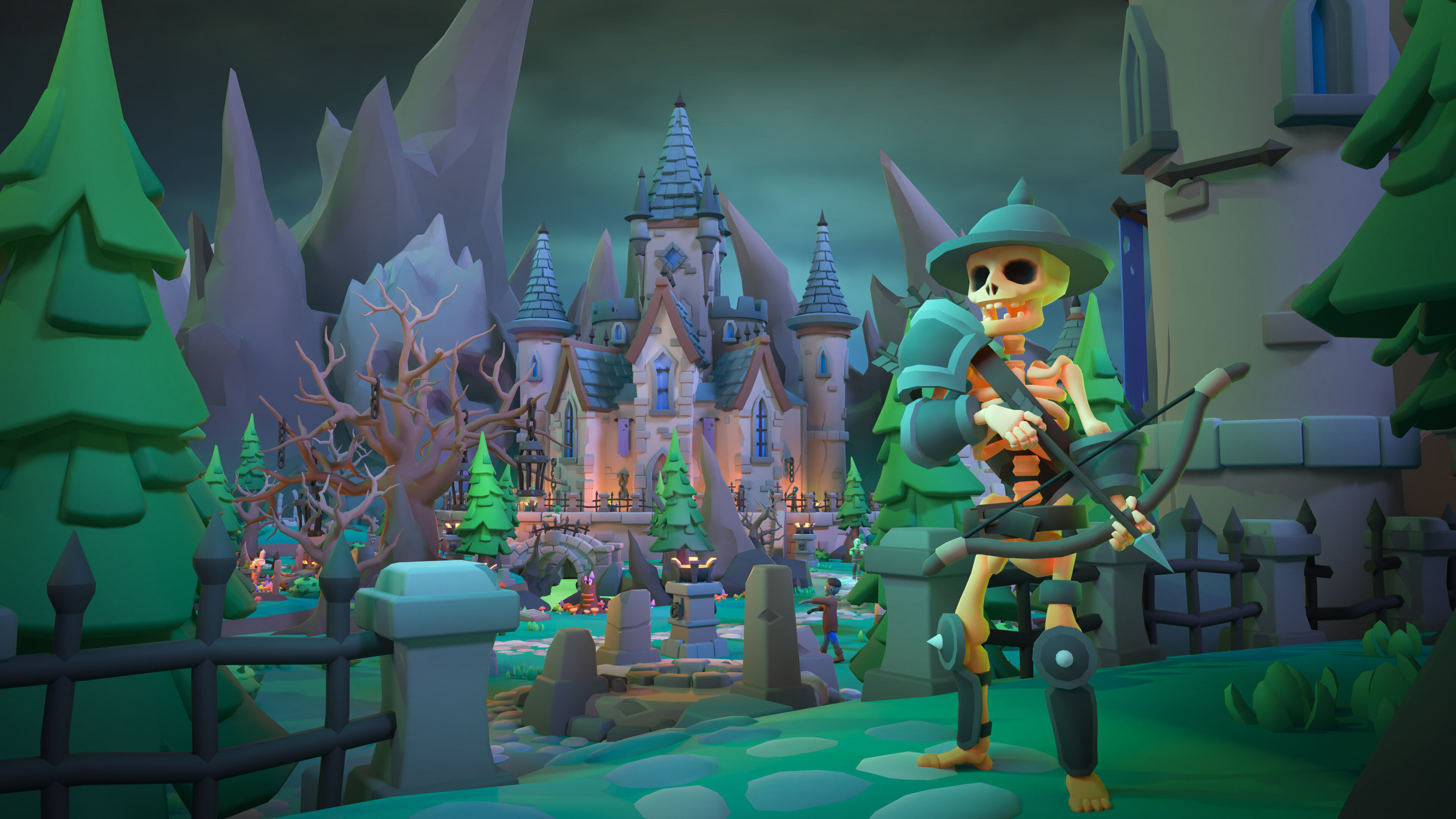 Dark Valley Low-poly 3D model_18