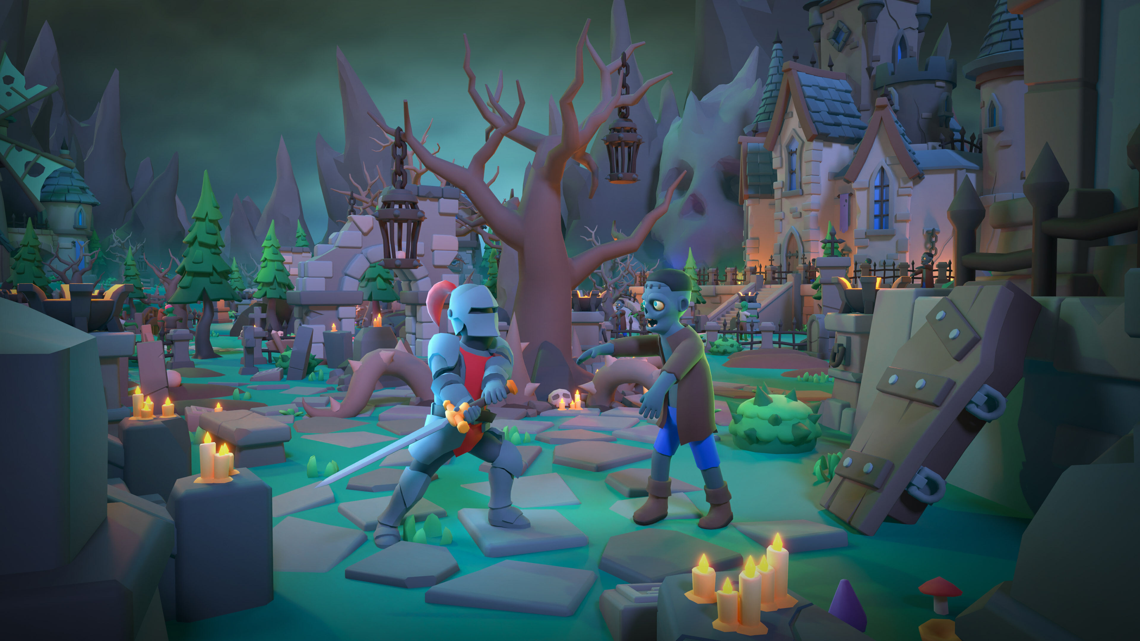 Dark Valley Low-poly 3D model_17