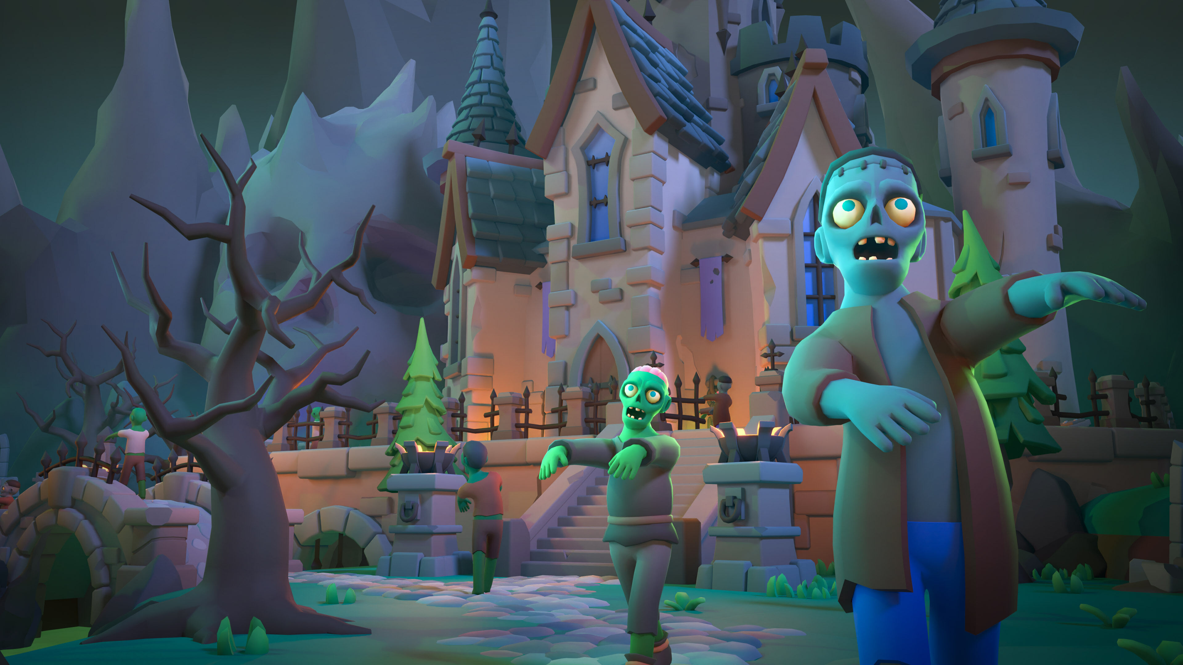 Dark Valley Low-poly 3D model_20