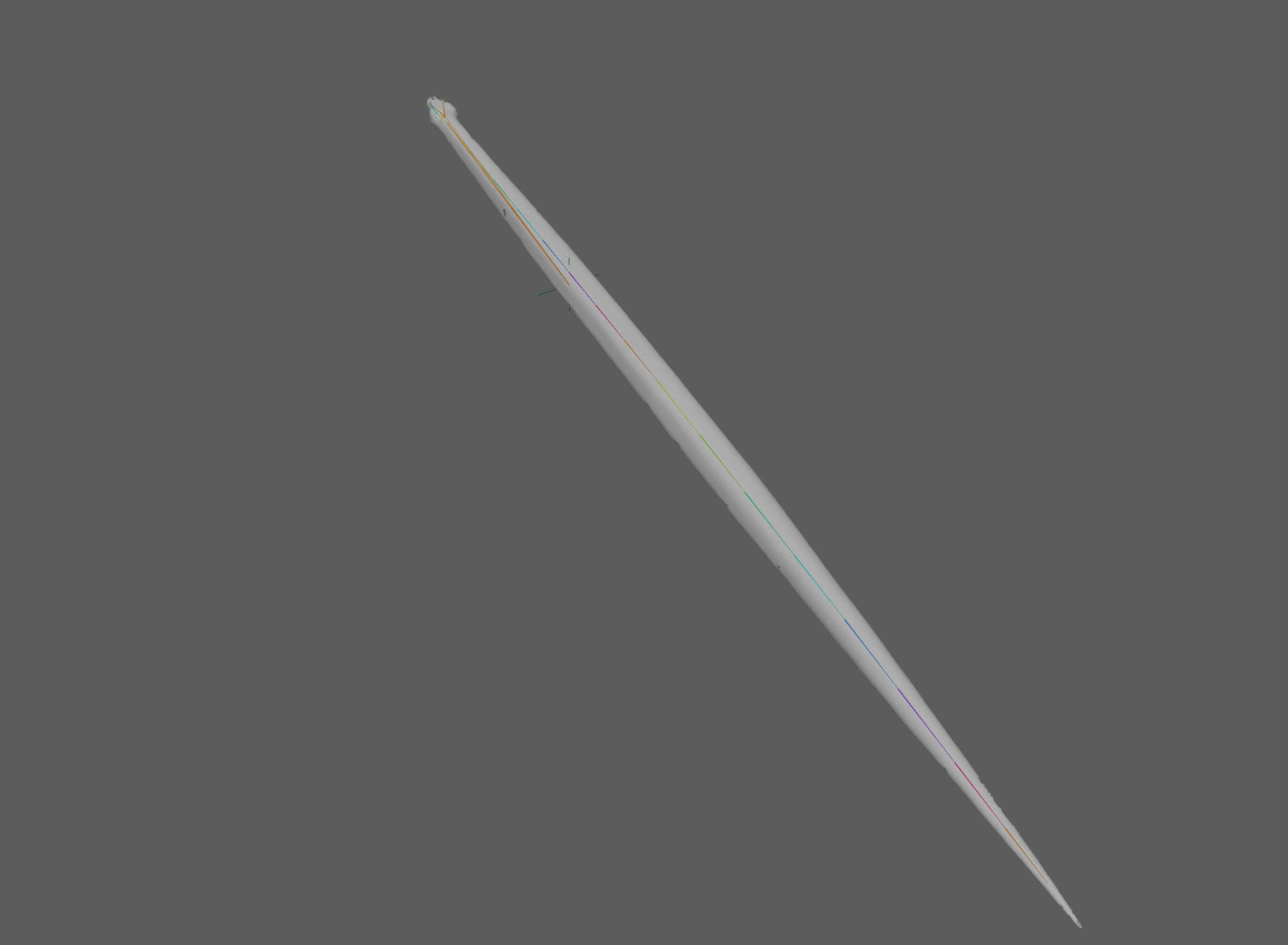 Black Mamba Snake Rig 3D model_17