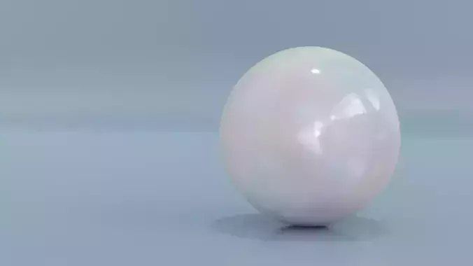 Realistic Procedural and PBR Pearl Material or Texture