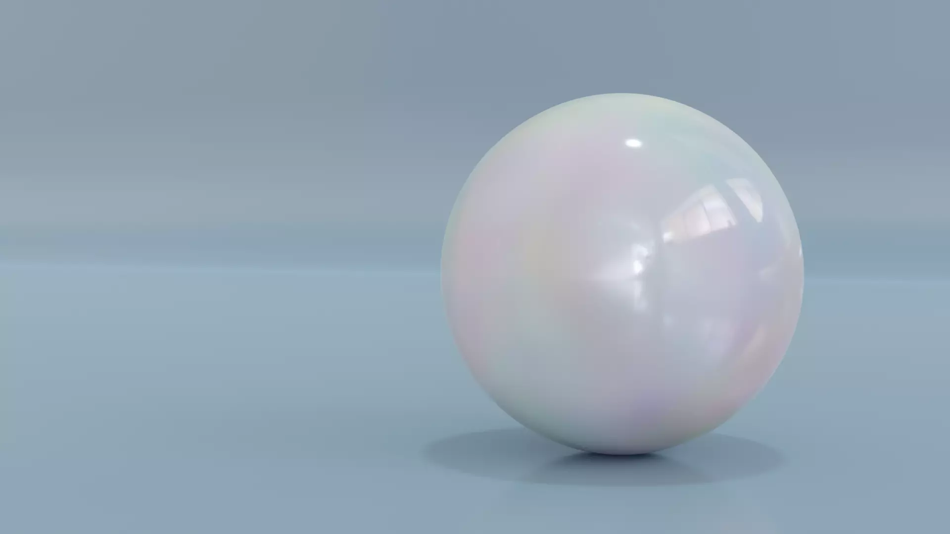 Realistic Procedural and PBR Pearl Material or Texture 3D model_0