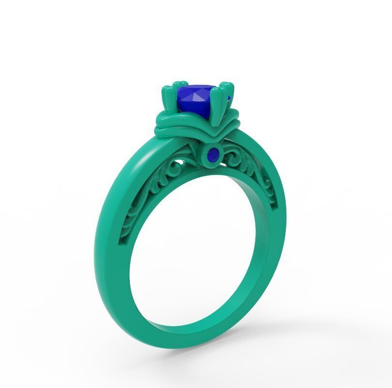 Nice ring 02 3D print model_3