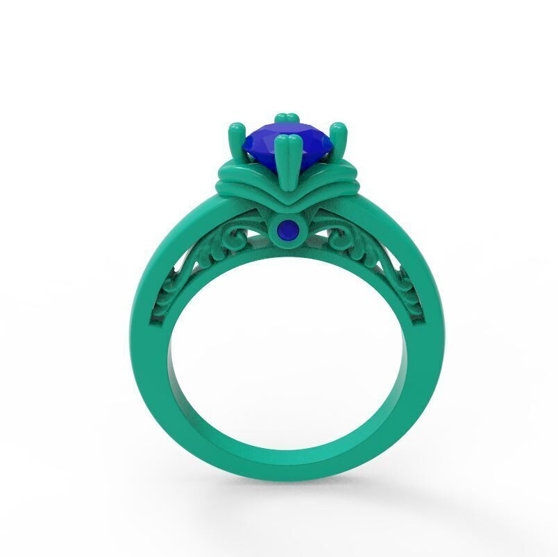 Nice ring 02 3D print model_2