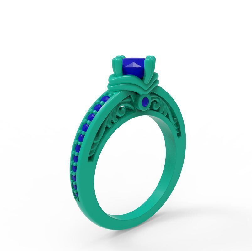 Nice ring 03 3D print model_3
