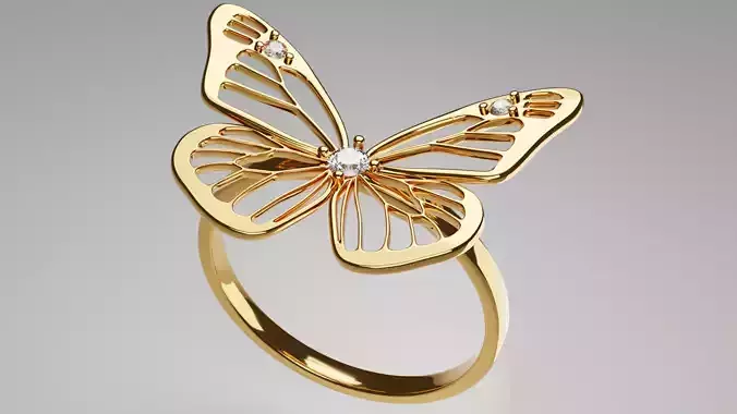Butterfly Ring
