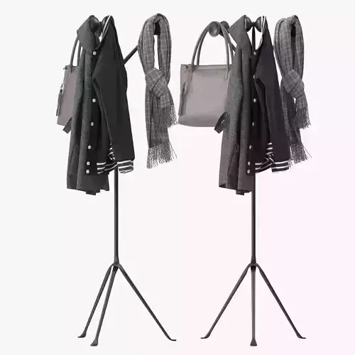 Officina Magis Coat Rack 3D model