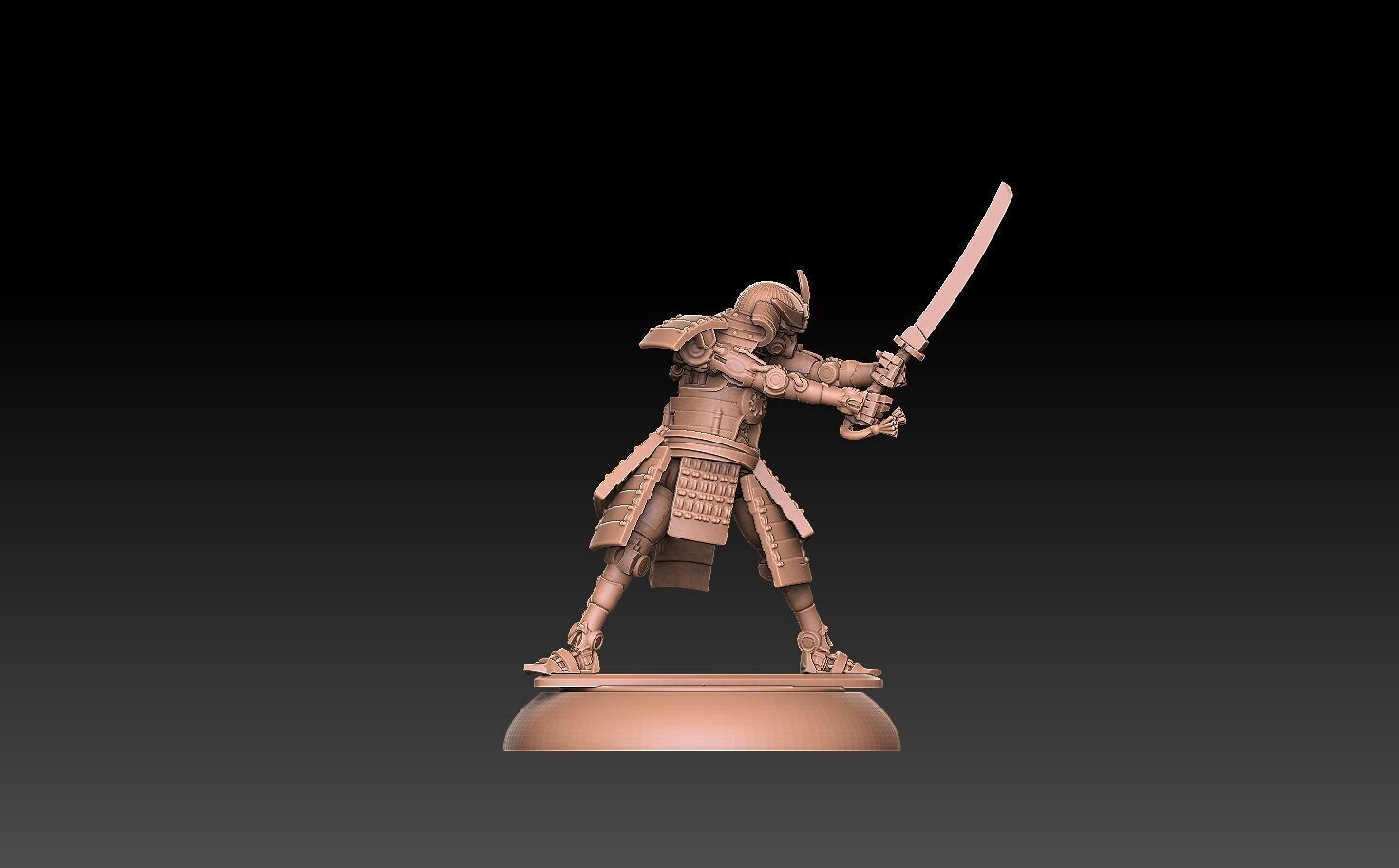 Robo Samurai Mk 7 3D print model_2