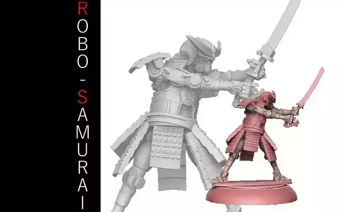 Robo Samurai Mk 7 3D print model