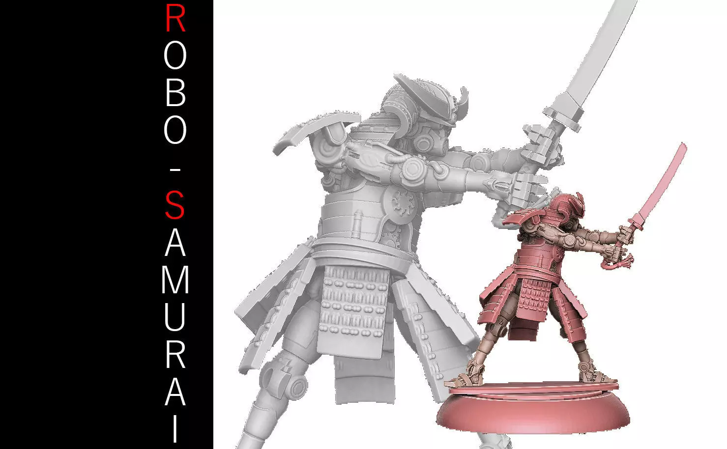 Robo Samurai Mk 7 3D print model_0