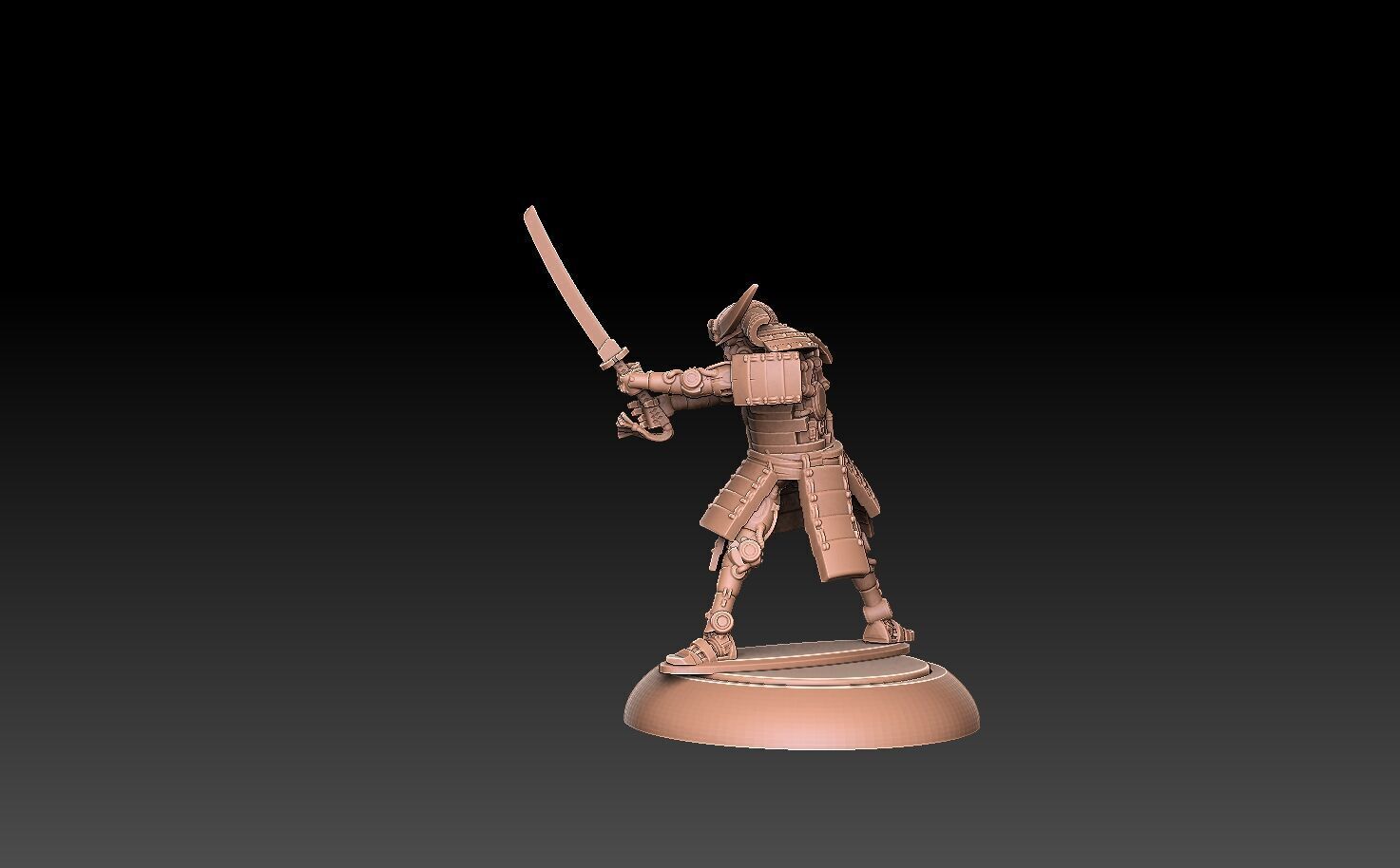 Robo Samurai Mk 7 3D print model_5