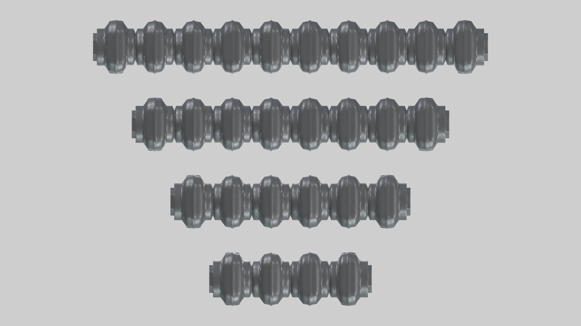 Classic Cast Iron Radiator 2C Collection 3D model_2