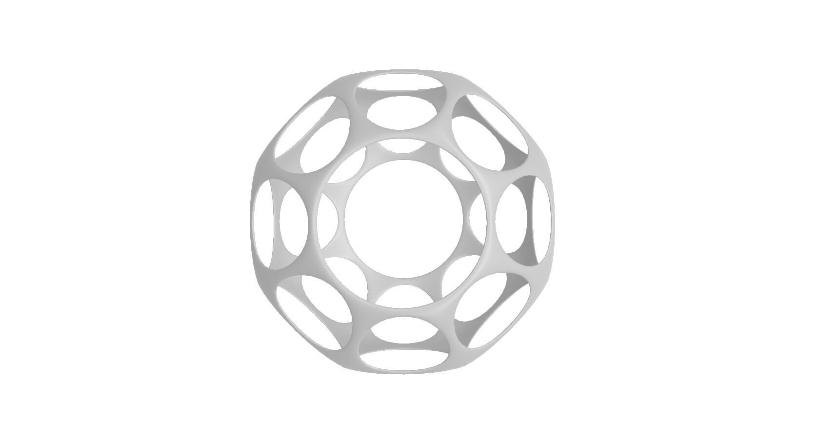 Decor Sphere 3D model_4