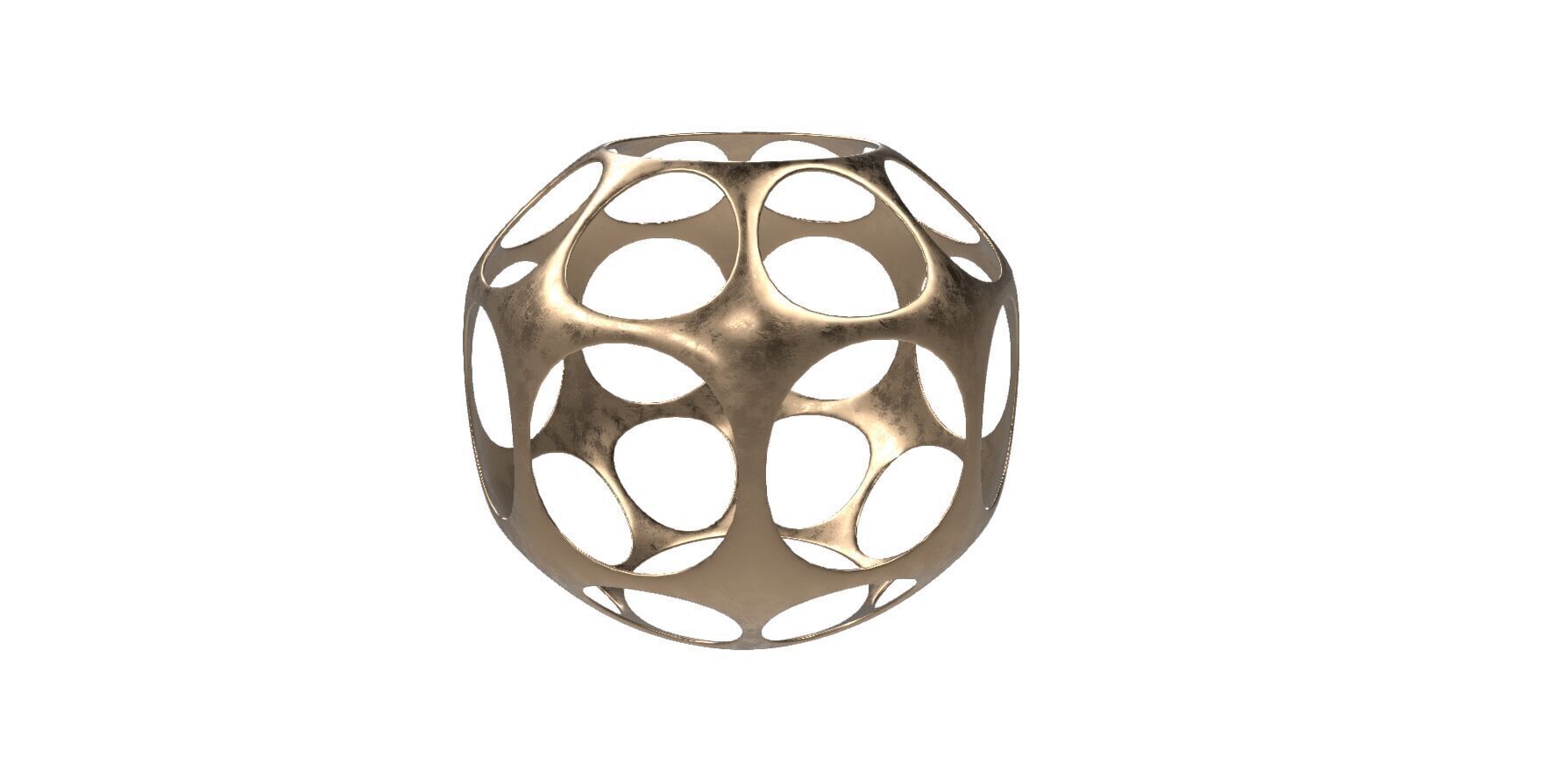 Decor Sphere 3D model_2