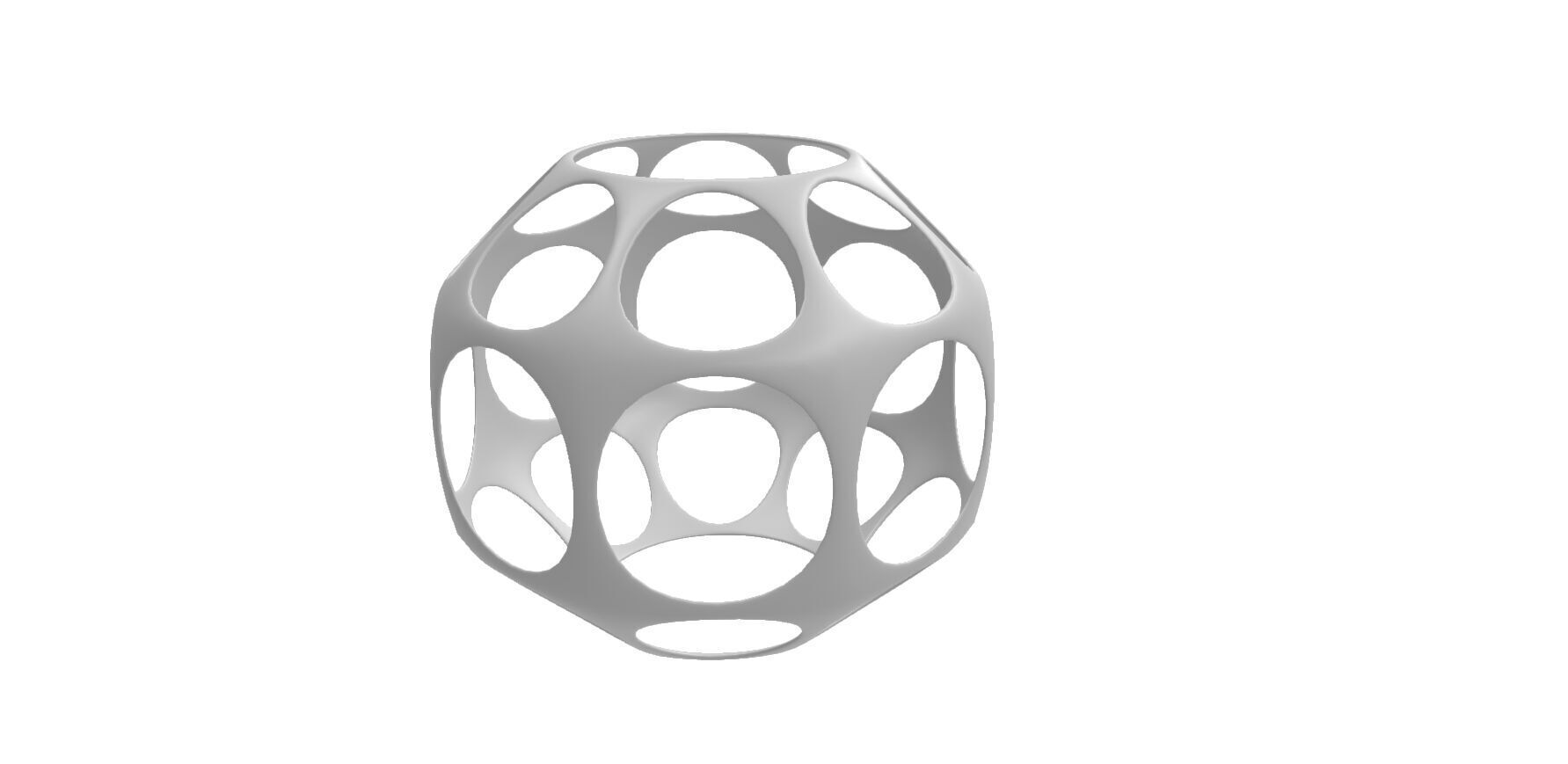 Decor Sphere 3D model_3