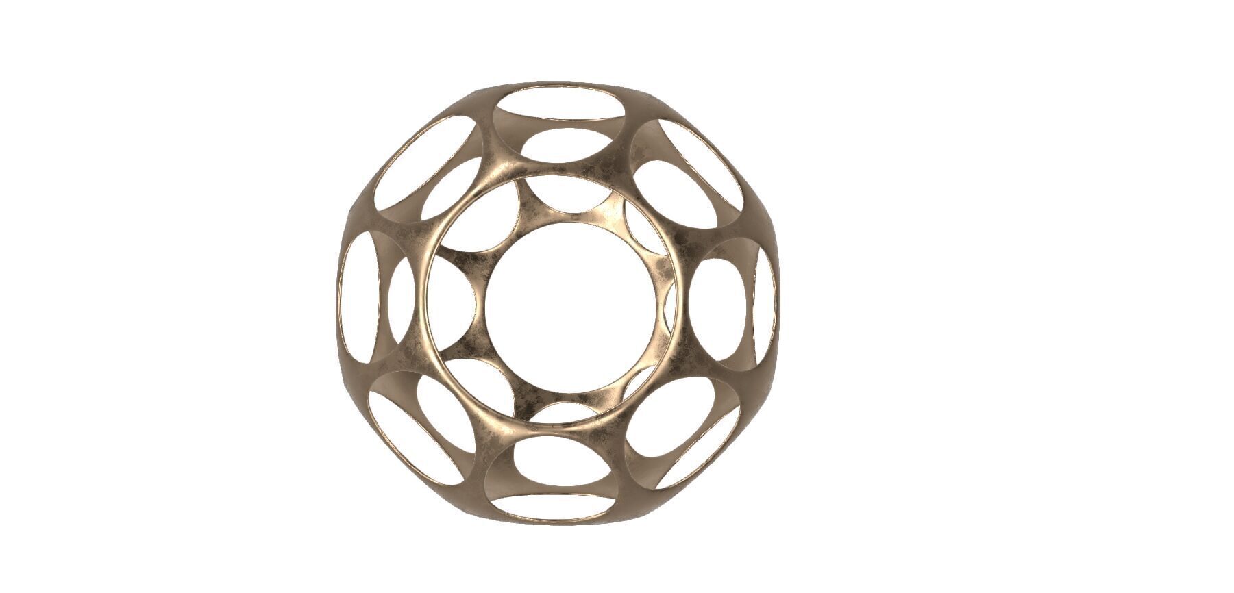 Decor Sphere 3D model_1