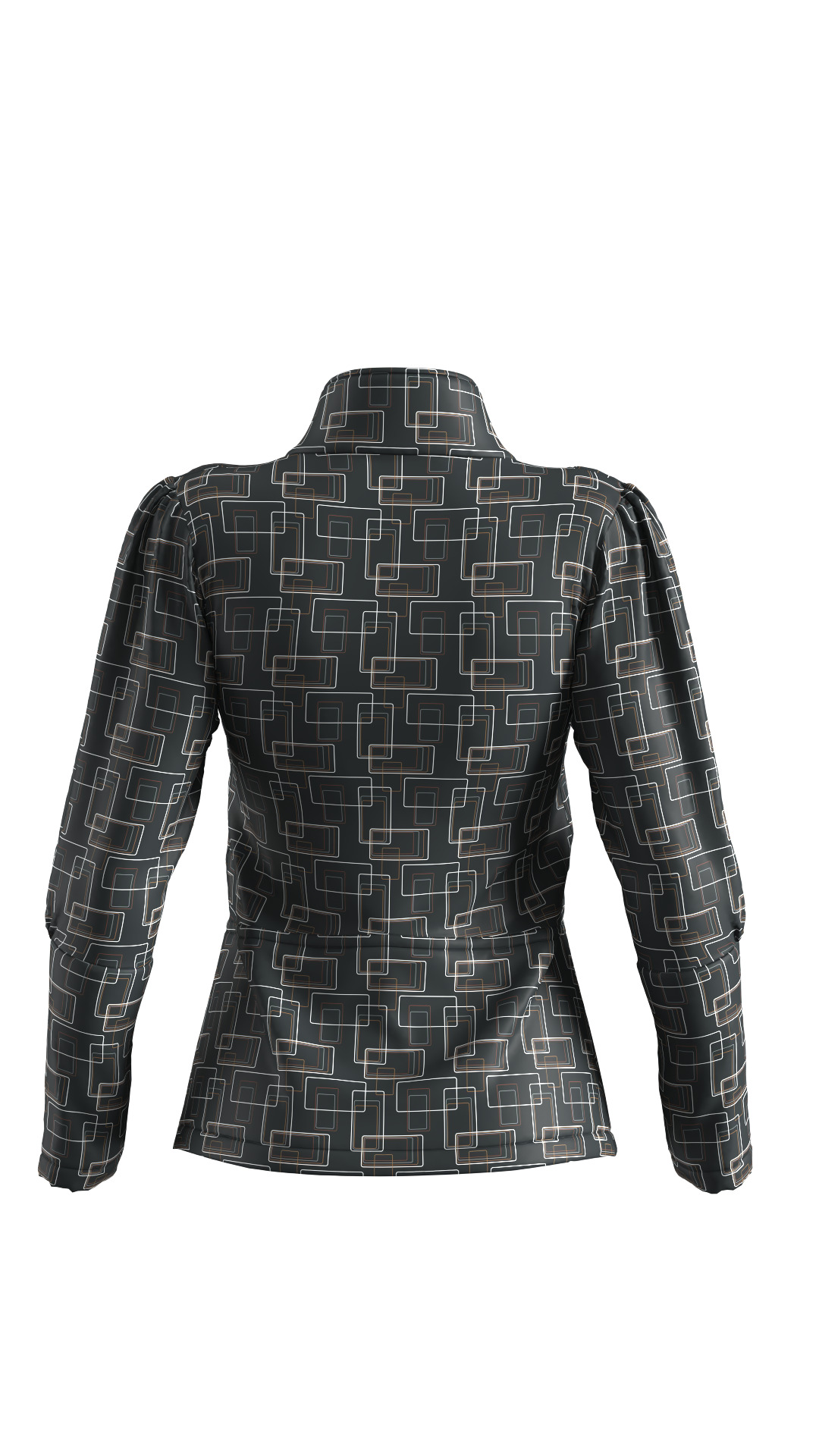 the collection of coats in marvelous  designer  3D model_12