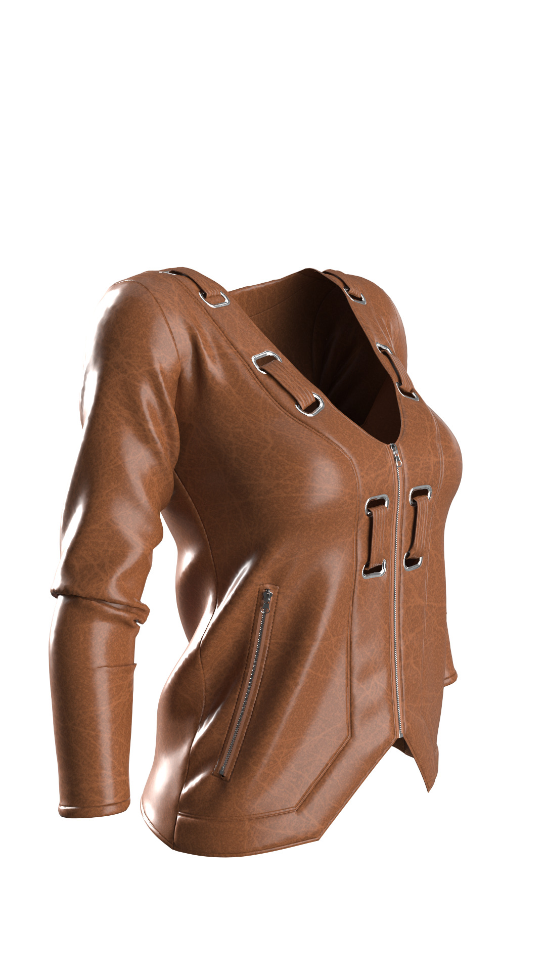 the collection of coats in marvelous  designer  3D model_10