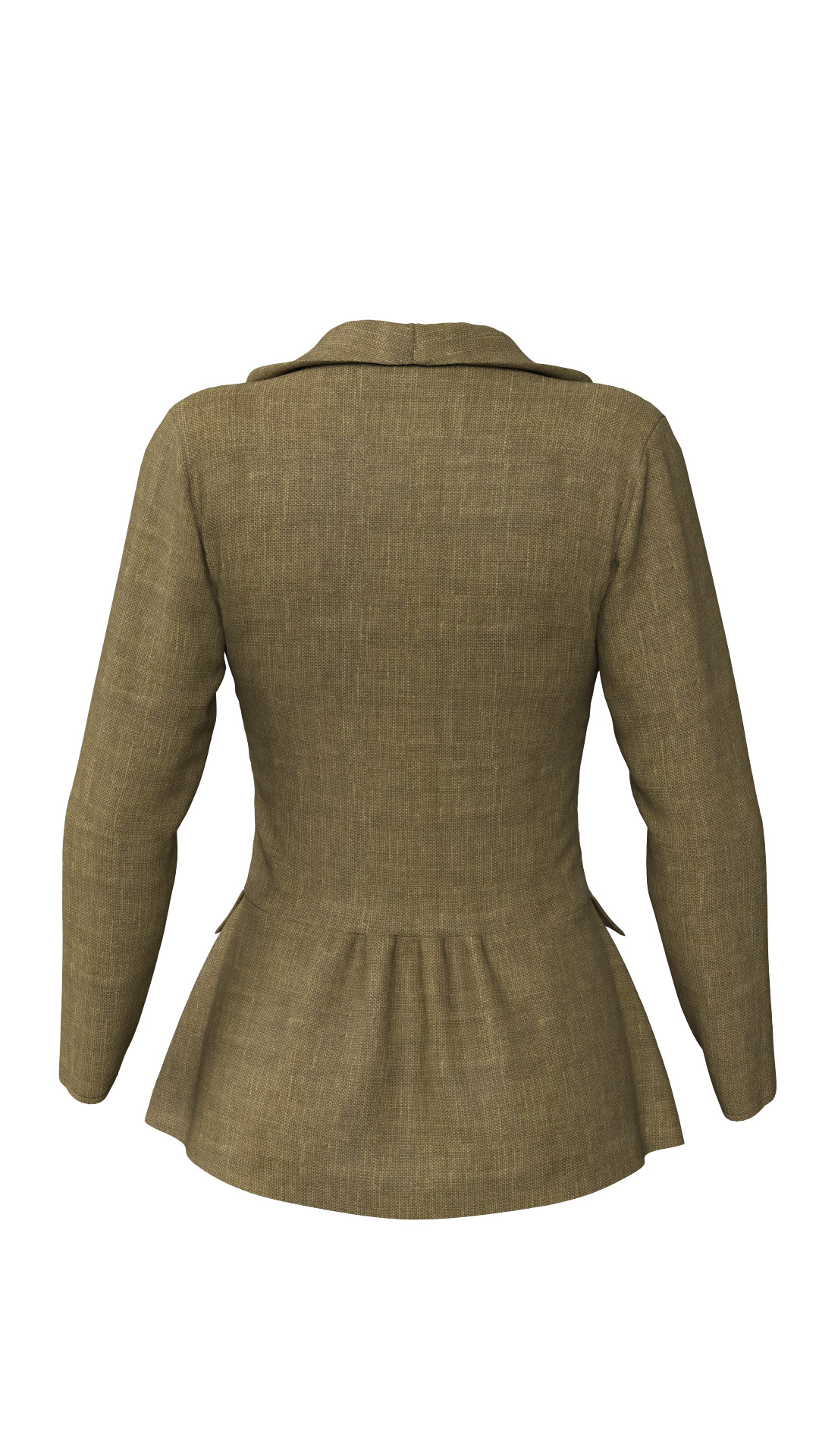 the collection of coats in marvelous  designer  3D model_20