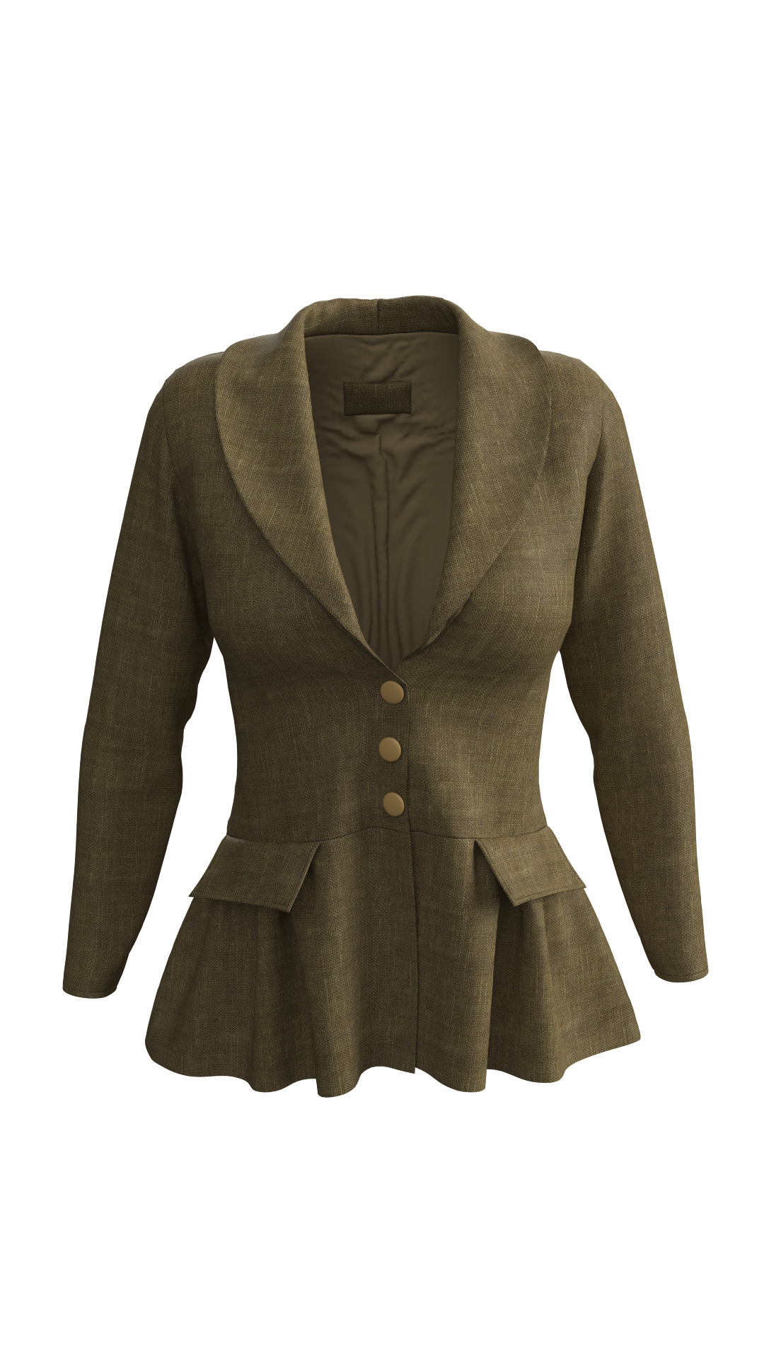 the collection of coats in marvelous  designer  3D model_18