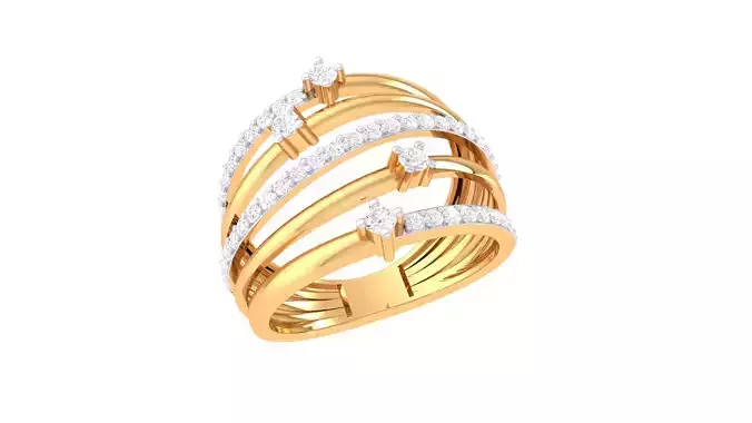  Women Ring MTL 3dm STL OBJ FBX Details
