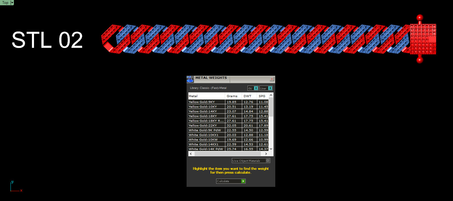 10mm CUBAN LINK CHAIN FOR BRACELETS OR NECKLACE 3D print model_16