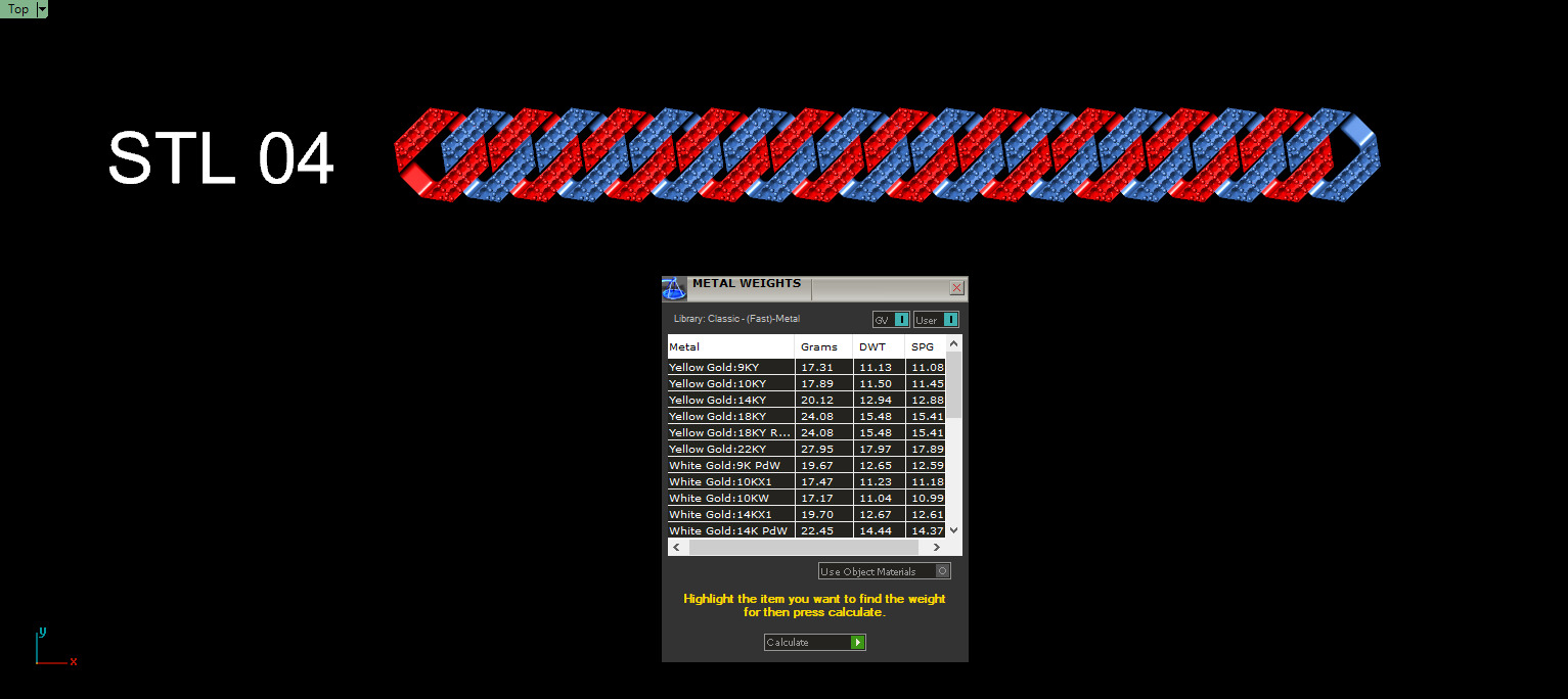 10mm CUBAN LINK CHAIN FOR BRACELETS OR NECKLACE 3D print model_20