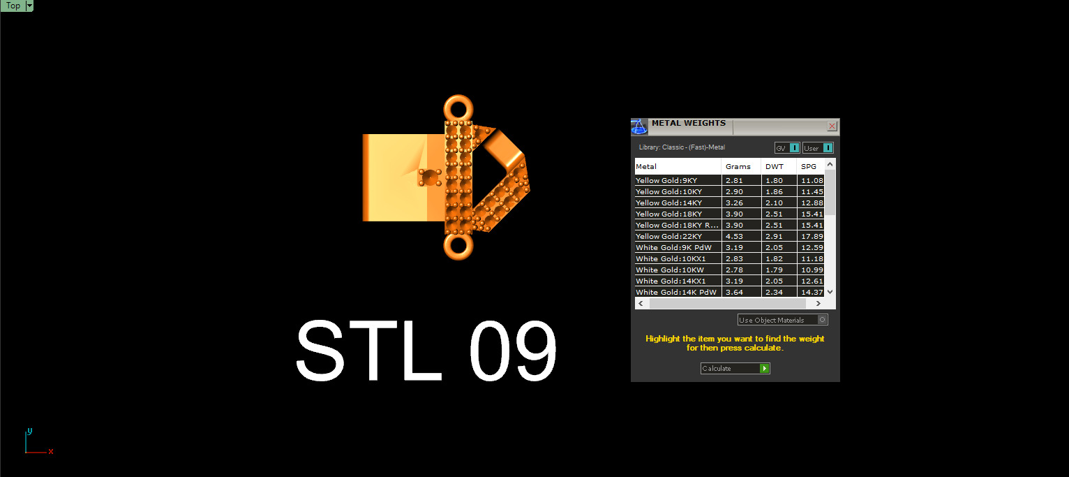 10mm CUBAN LINK CHAIN FOR BRACELETS OR NECKLACE 3D print model_28