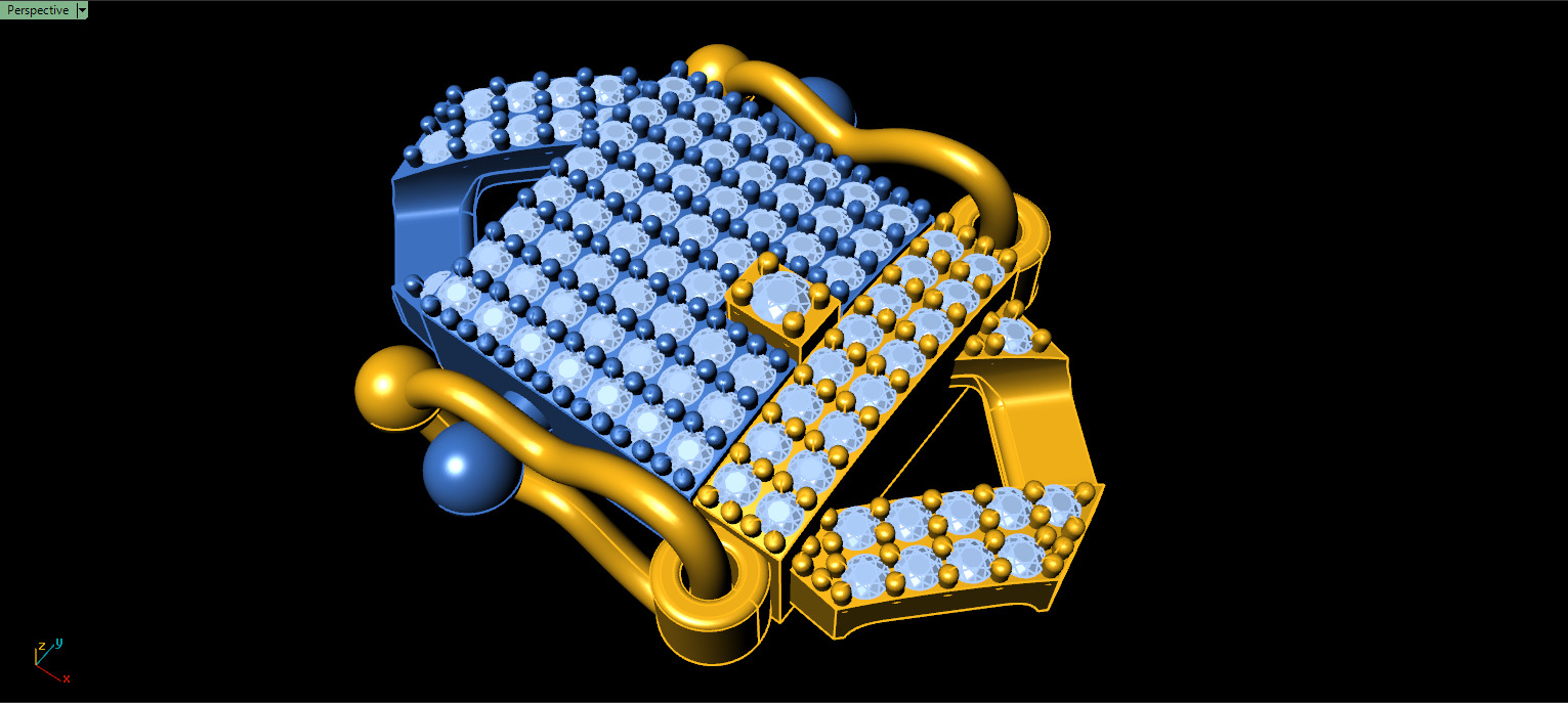 10mm CUBAN LINK CHAIN FOR BRACELETS OR NECKLACE 3D print model_4