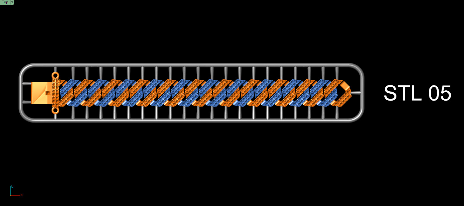 10mm CUBAN LINK CHAIN FOR BRACELETS OR NECKLACE 3D print model_21