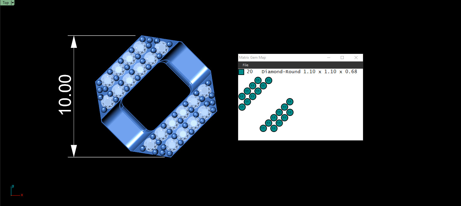 10mm CUBAN LINK CHAIN FOR BRACELETS OR NECKLACE 3D print model_5