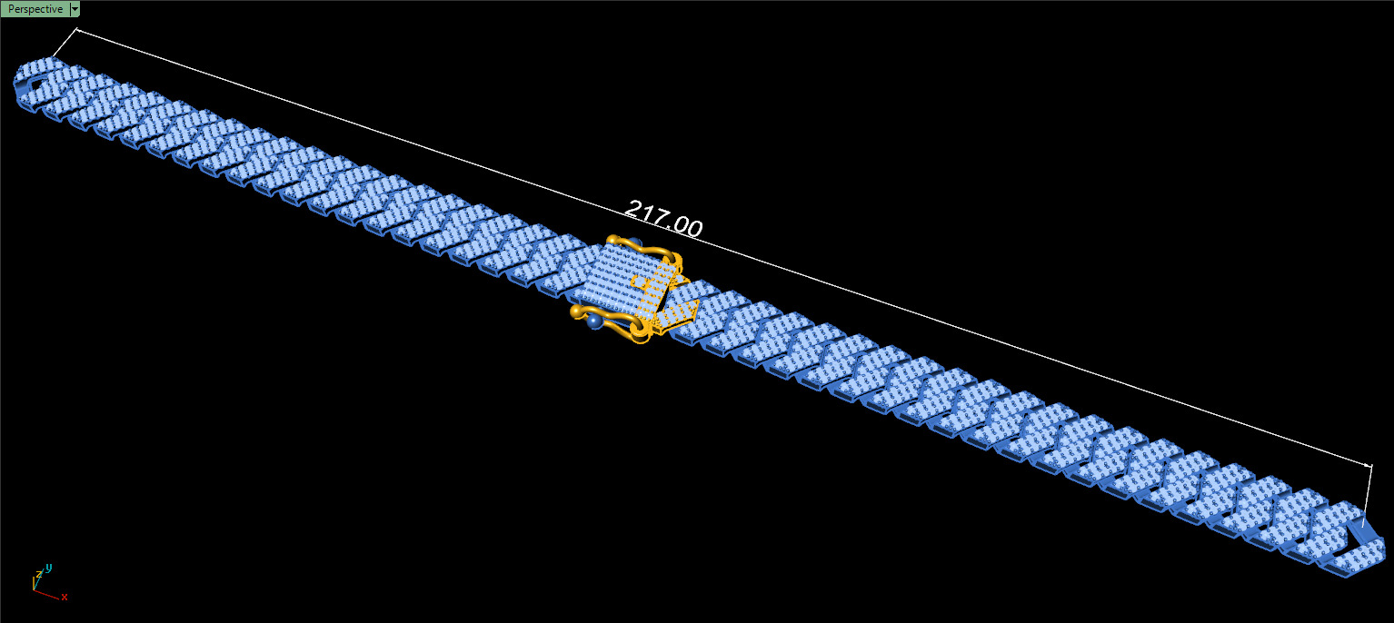 10mm CUBAN LINK CHAIN FOR BRACELETS OR NECKLACE 3D print model_9