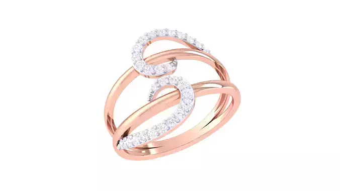  Women Ring MTL 3dm STL OBJ FBX Details