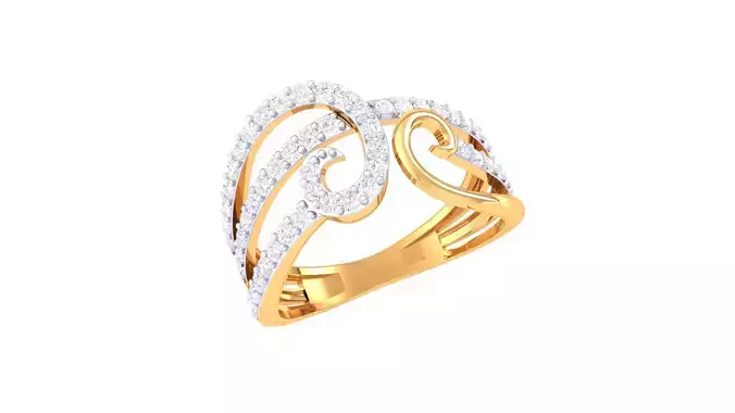  Women Ring MTL 3dm STL OBJ FBX Details