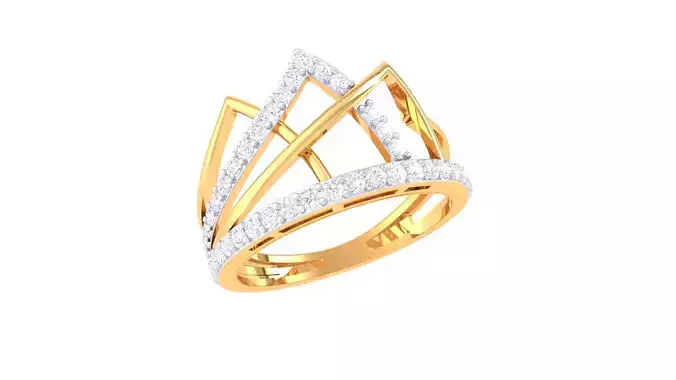  Women Ring MTL 3dm STL OBJ FBX Details