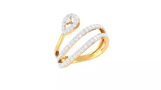  Women Ring MTL 3dm STL OBJ FBX Details