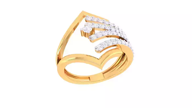  Women Ring MTL 3dm STL OBJ FBX Details